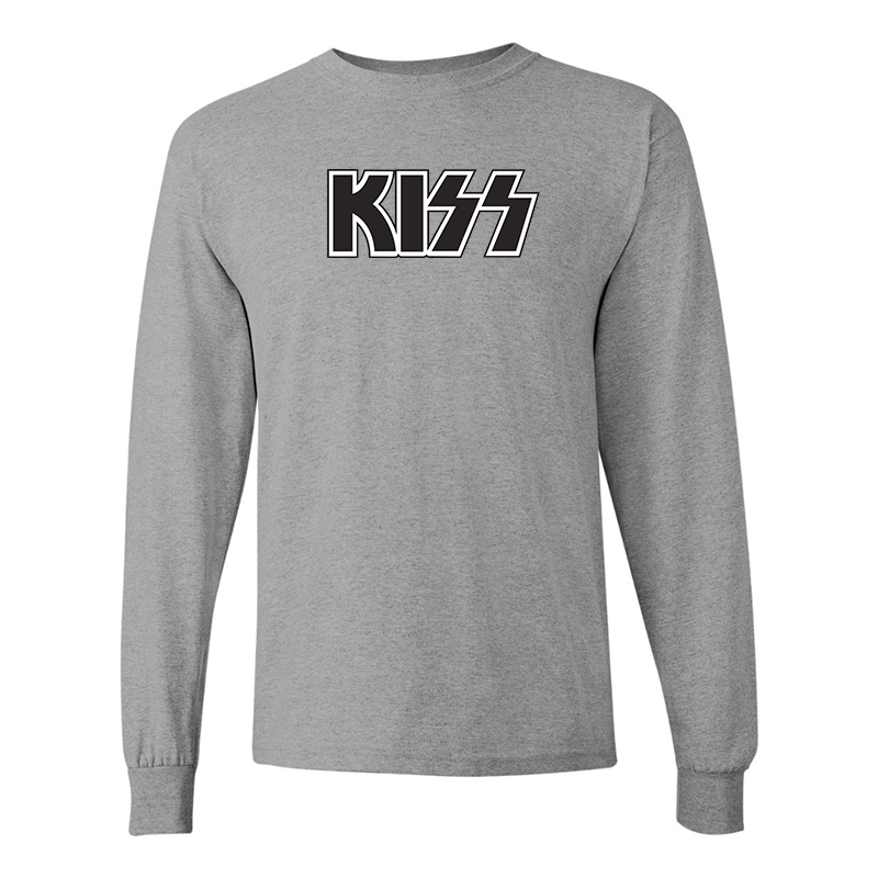 Men's Kiss Gildan Heavy Cotton Long Sleeve T-Shirt