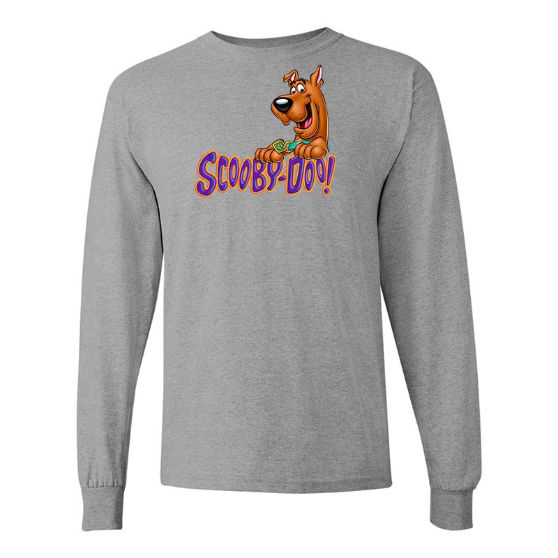 Men's Scooby-Doo Gildan Heavy Cotton Long Sleeve T-Shirt