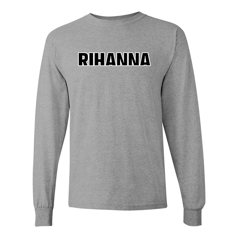 Men's Rihanna Gildan Heavy Cotton Long Sleeve T-Shirt