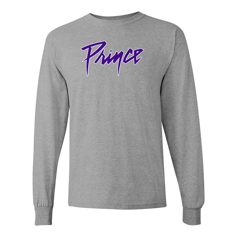 Men's Prince Gildan Heavy Cotton Long Sleeve T-Shirt