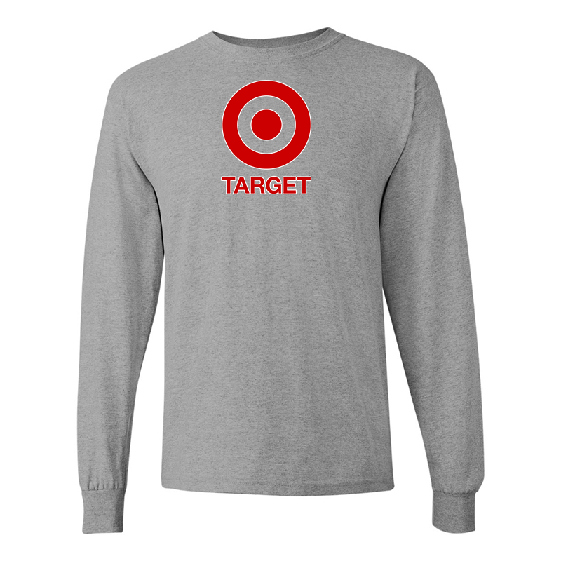 Men's Target Gildan Heavy Cotton Long Sleeve T-Shirt