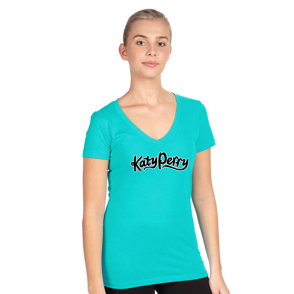 Women's Katy Perry Next Level Ideal V-Neck T-Shirt