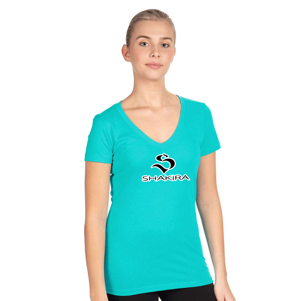 Women's Shakira Next Level Ideal V-Neck T-Shirt