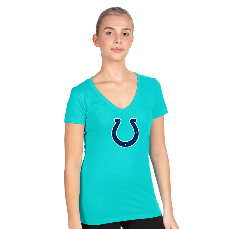 Women's  Indianapolis Colts Next Level Ideal V-Neck T-Shirt