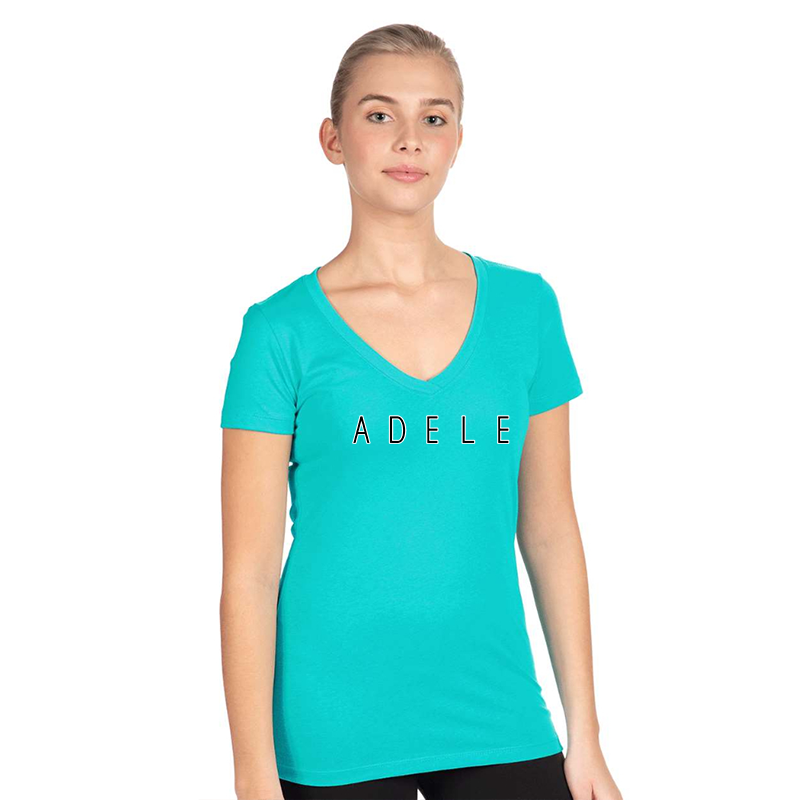 Women's ADELE Next Level Ideal V-Neck T-Shirt