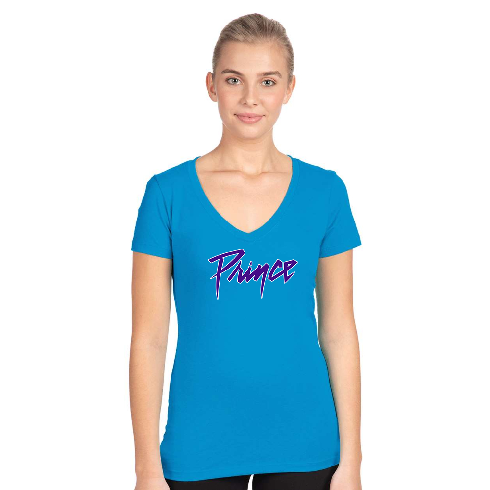 Women's Prince Next Level Ideal V-Neck T-Shirt