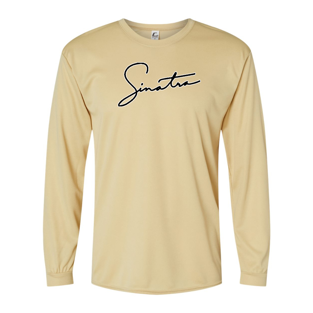 Men's Frank Sinatra Performance Long Sleeve T-Shirt