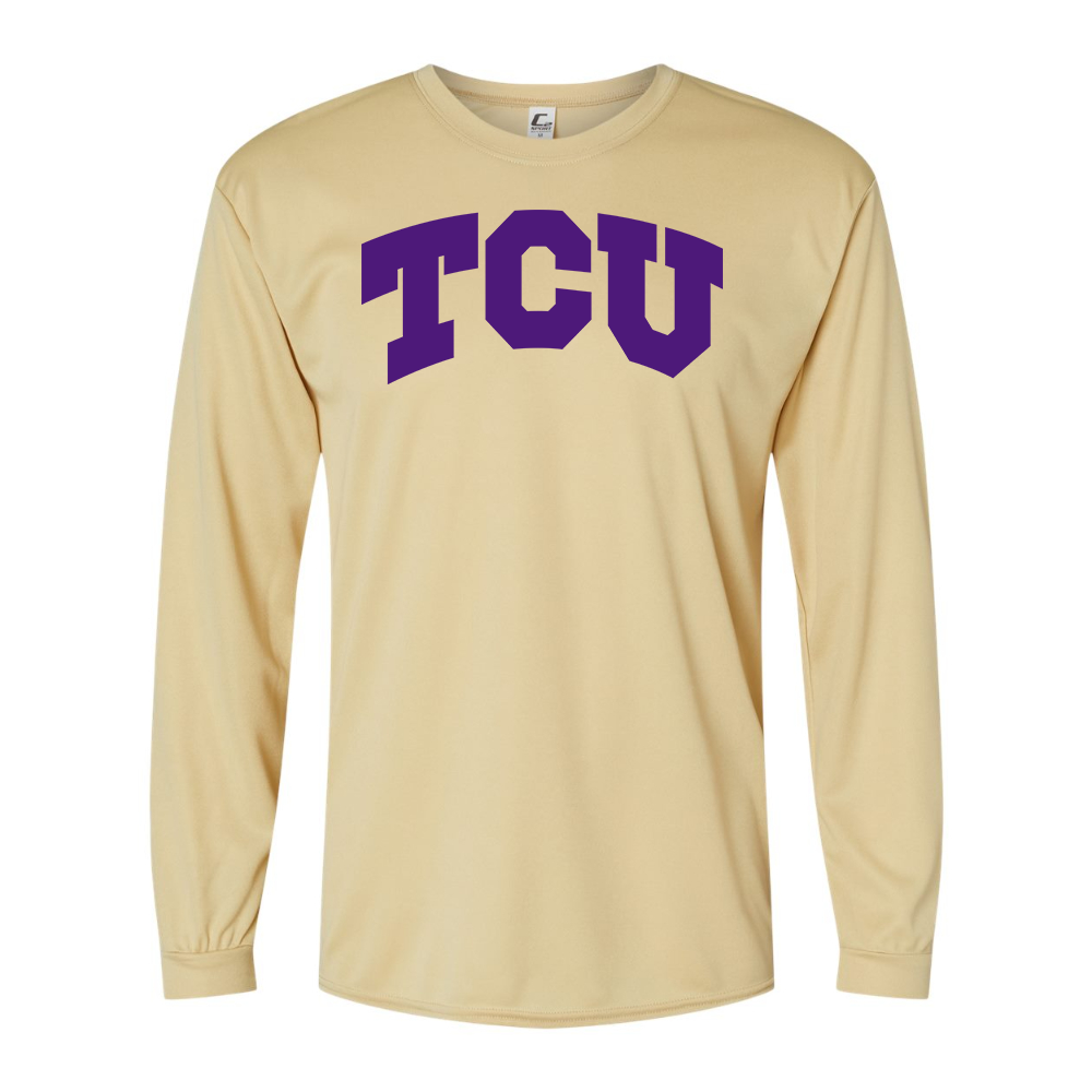 Men's TCU Horned Frogs Performance Long Sleeve T-Shirt