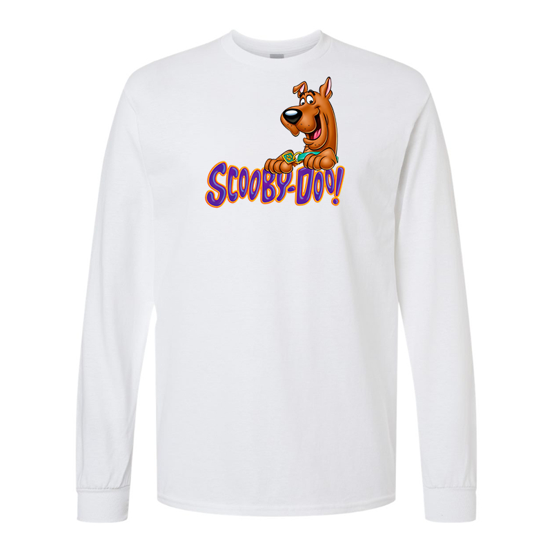 Men's Scooby-Doo Gildan Heavy Cotton Long Sleeve T-Shirt