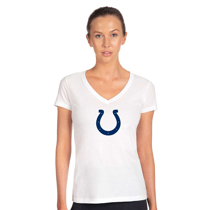 Women's  Indianapolis Colts Next Level Ideal V-Neck T-Shirt