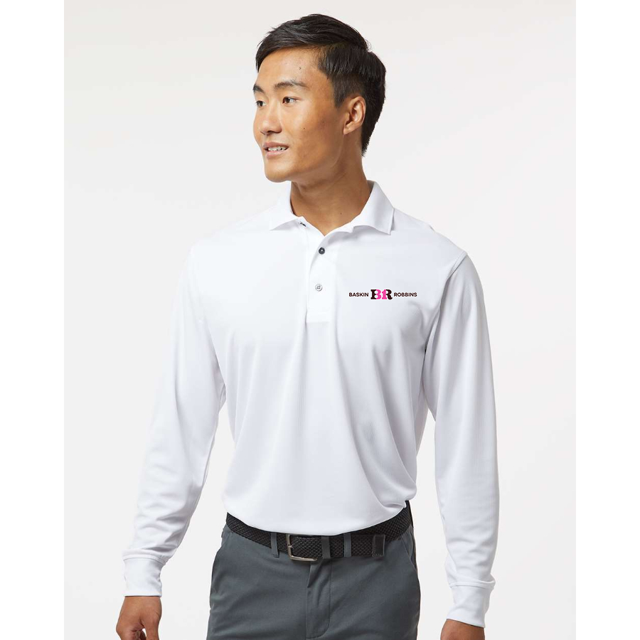 Men's Baskin Rоbbins Paragon Prescott Long Sleeve Polo