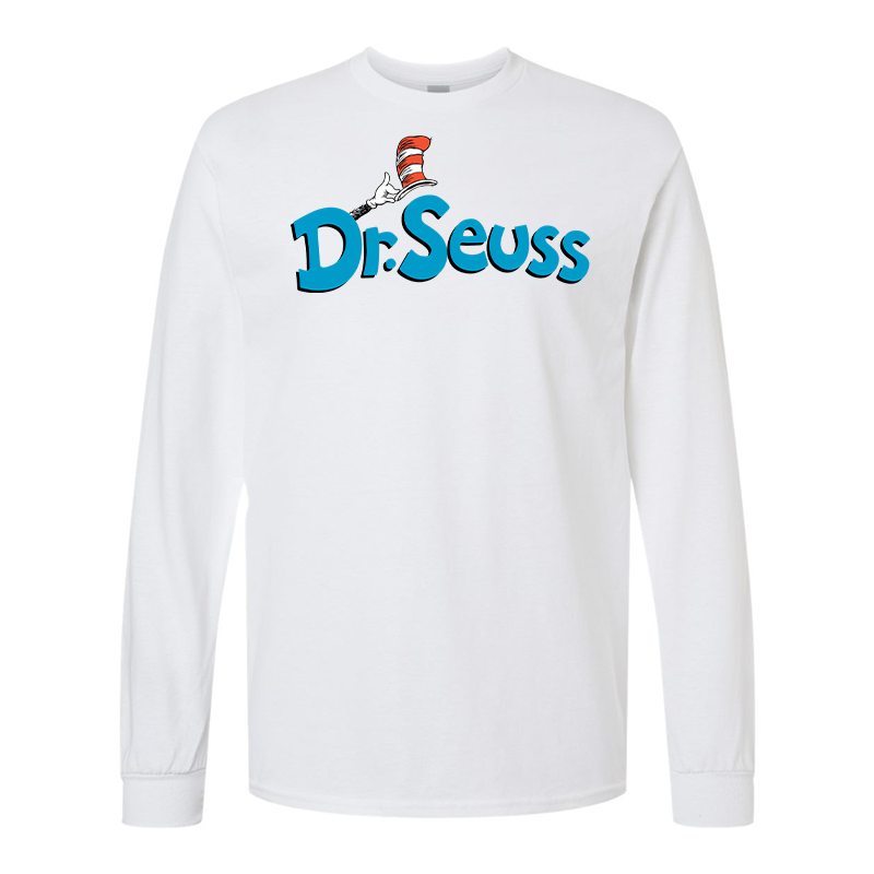 Men's Dr. Seuss Gildan Heavy Cotton Long Sleeve T-Shirt