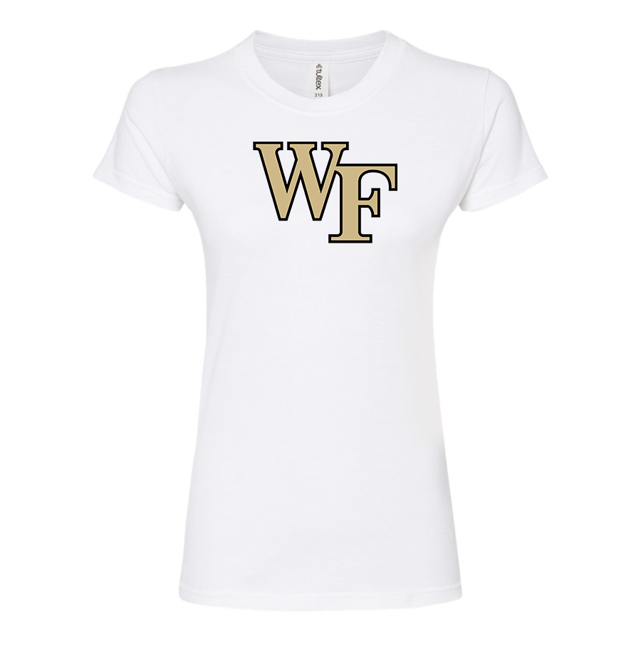 Women's Wake Forest Demon Deacons Round Neck T-Shirt