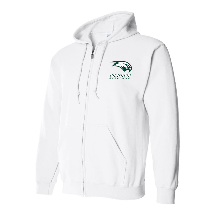 Men's Wagner Seahawks Full Zip Hoodie