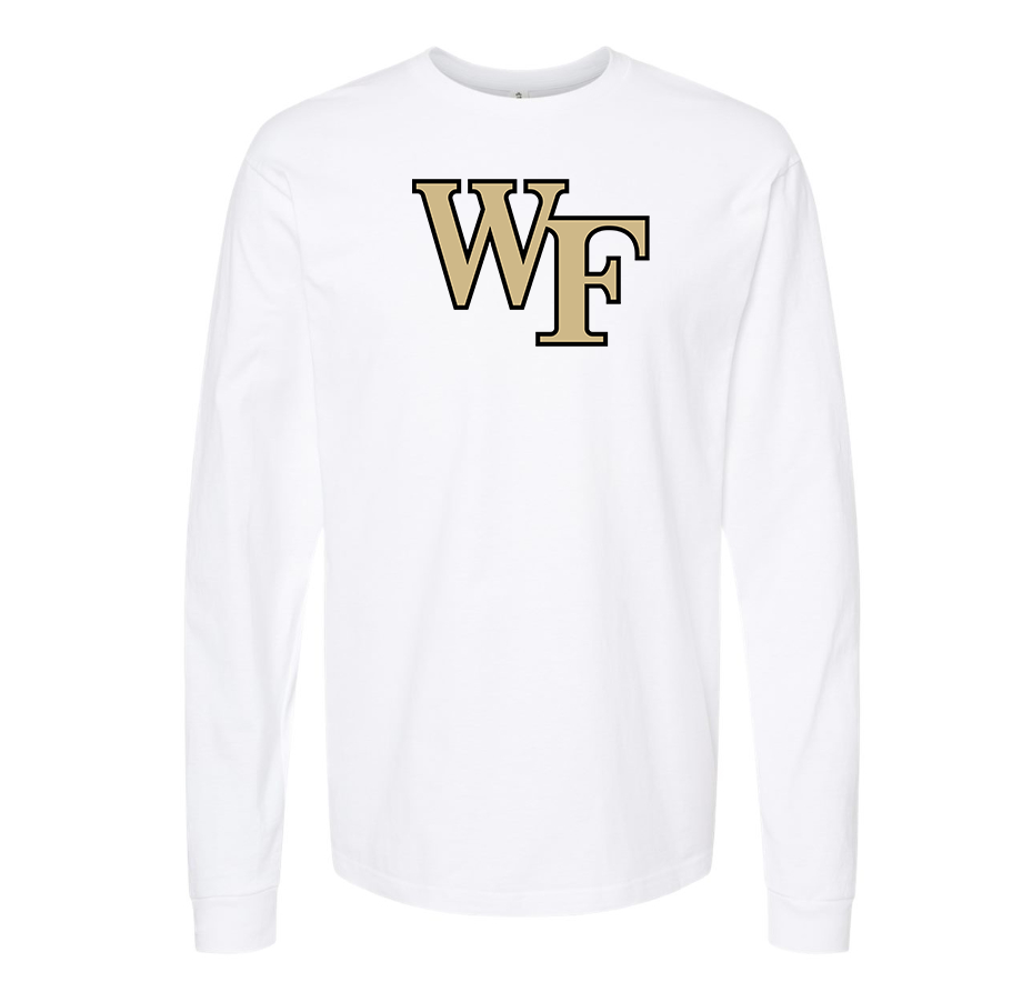 Men's Wake Forest Demon Deacons Cotton Long Sleeve T-Shirt