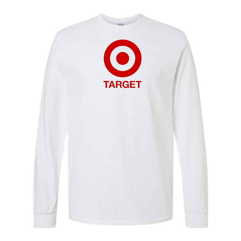 Men's Target Gildan Heavy Cotton Long Sleeve T-Shirt