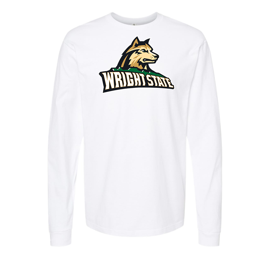 Men's Wright State Raiders Cotton Long Sleeve T-Shirt