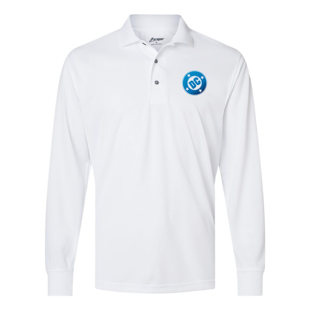 Men's DC Comics  Paragon Prescott Long Sleeve Polo