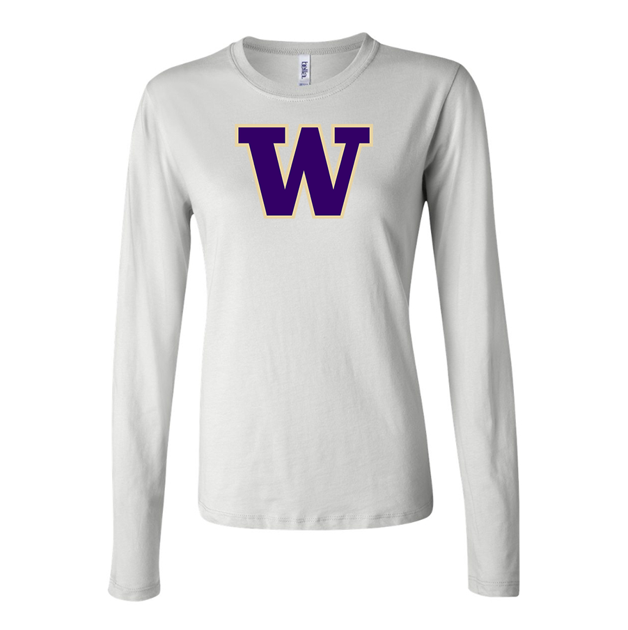 Women's Washington Huskies Long Sleeve T-Shirt