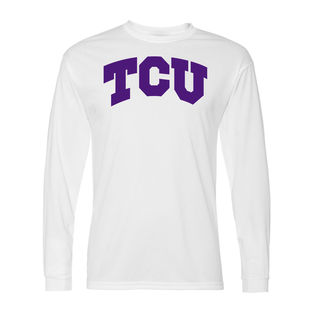 Men's TCU Horned Frogs Performance Long Sleeve T-Shirt