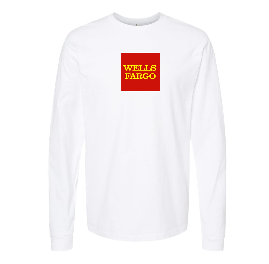 Men's Wells Fargo Cotton Long Sleeve T-Shirt