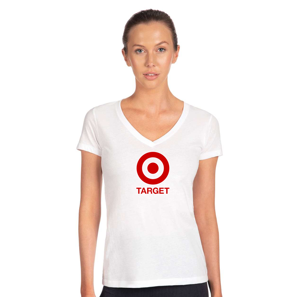 Women's Target Next Level Ideal V-Neck T-Shirt