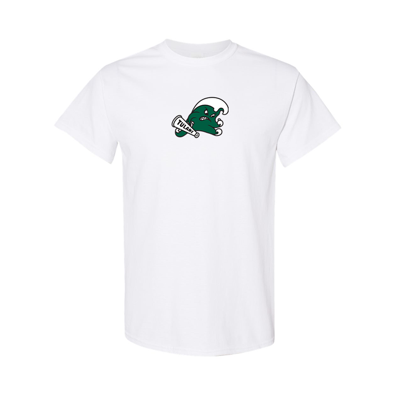 Men's Tulane Green Wave Gildan Heavy Cotton T-Shirt