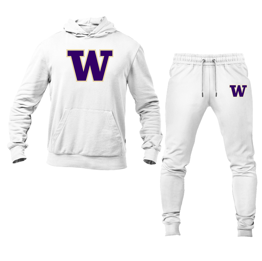 Men's Washington Huskies Hoodie and Joggers Set