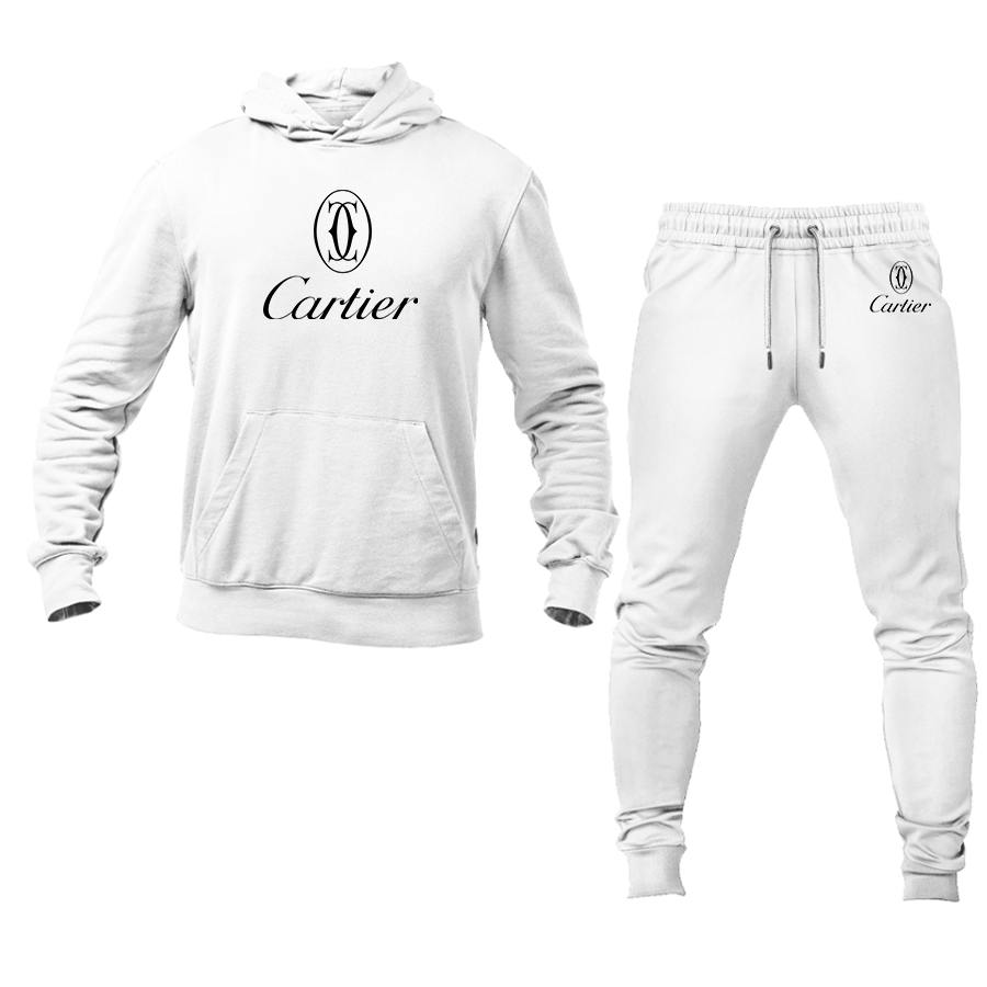 Unisex Cartier Jewellers And Watchmakers Hoodie and Joggers set