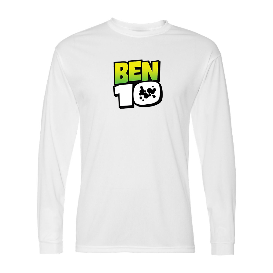 Men's  Ben 10 Polyester Long Sleeve T-Shirt