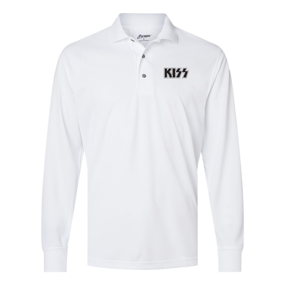 Men's Kiss Paragon Prescott Long Sleeve Polo