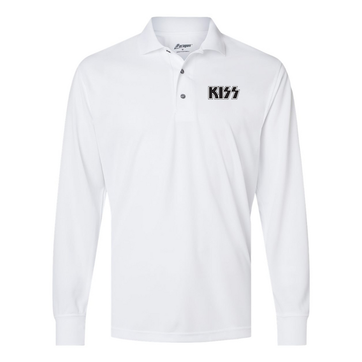 Men's Kiss Paragon Prescott Long Sleeve Polo