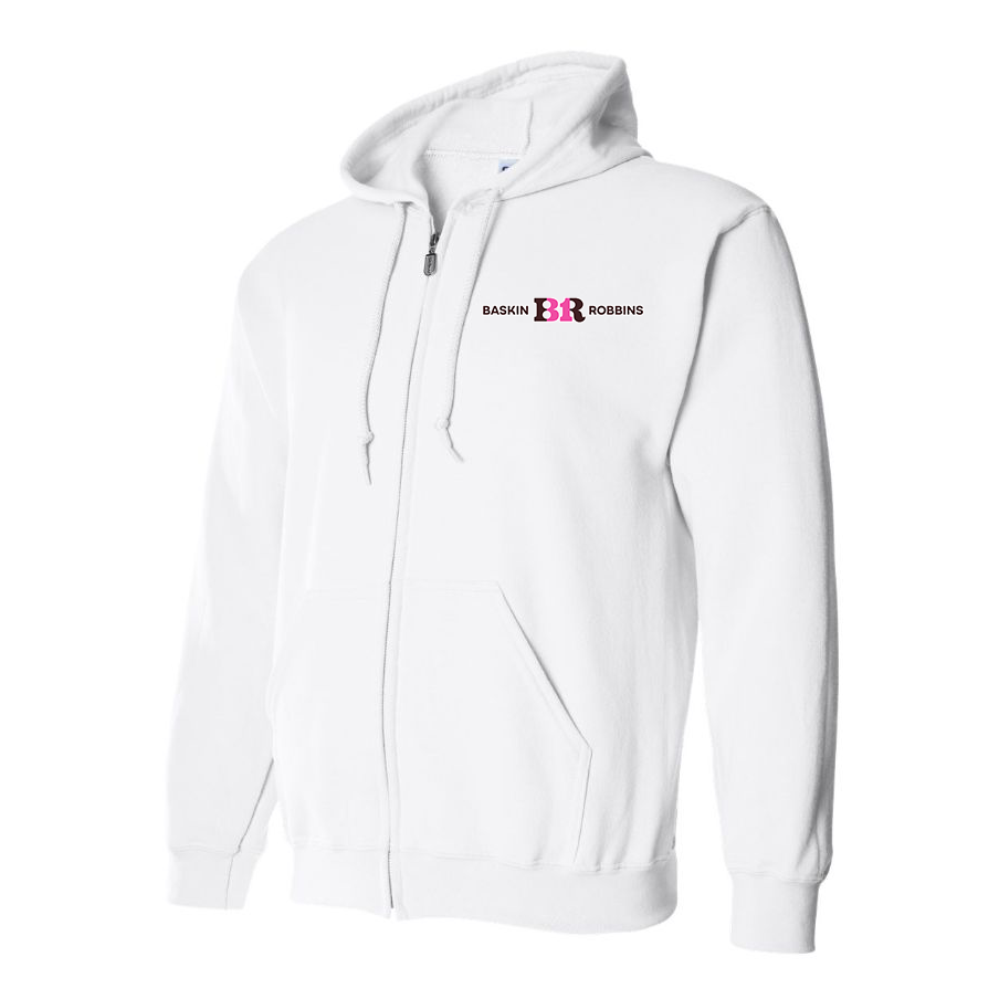 Men's Baskin Rоbbins Full Zip Hoodie