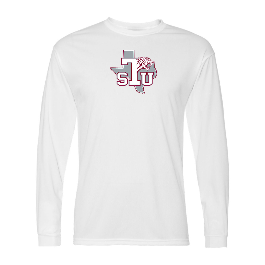 Men's Texas Southern Tigers Polyester Long Sleeve T-Shirt