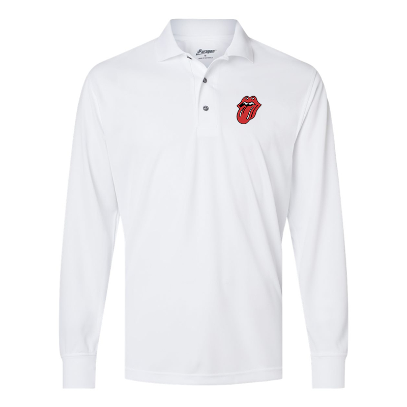 Men's Rolling Stones Paragon Prescott Long Sleeve Polo