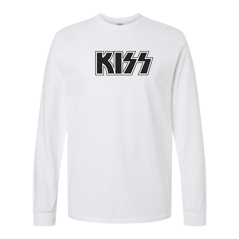 Men's Kiss Gildan Heavy Cotton Long Sleeve T-Shirt