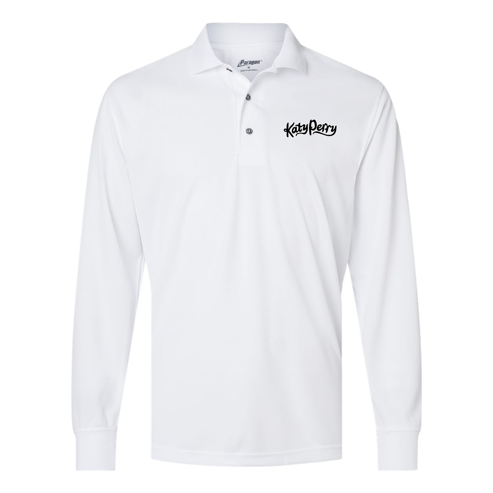 Men's Katy Perry Paragon Prescott Long Sleeve Polo