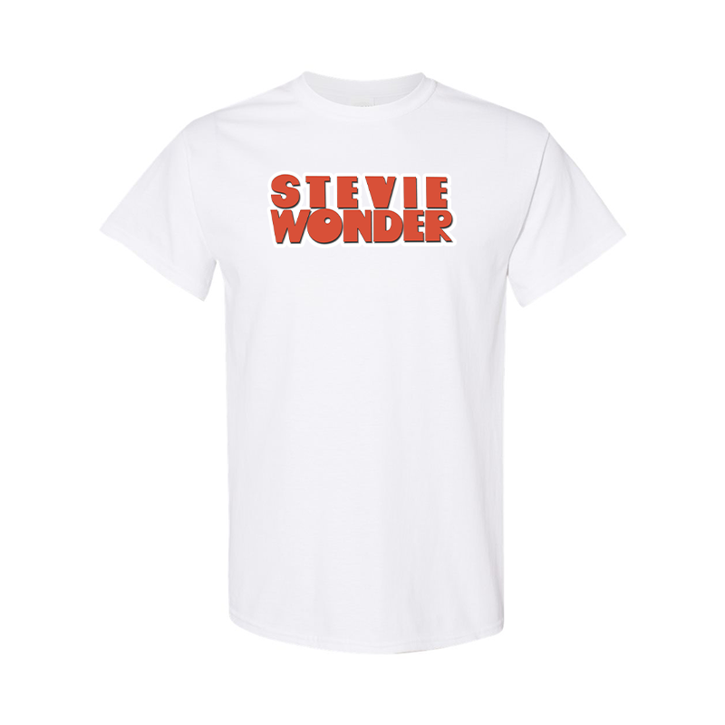 Men's Stevie Wonder  Gildan Heavy Cotton T-Shirt