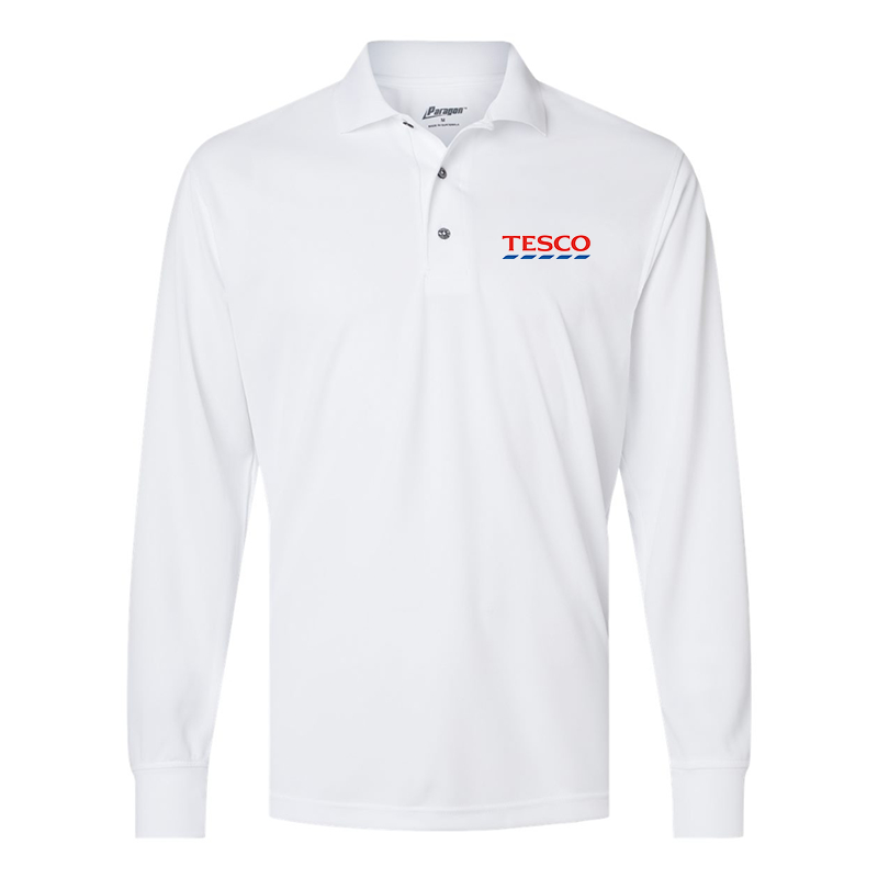 Men's Tesco Paragon Prescott Long Sleeve Polo