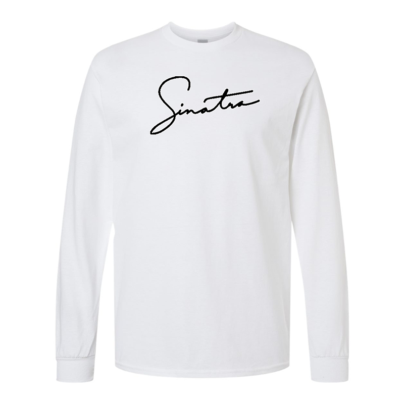 Men's Frank Sinatra Gildan Heavy Cotton Long Sleeve T-Shirt