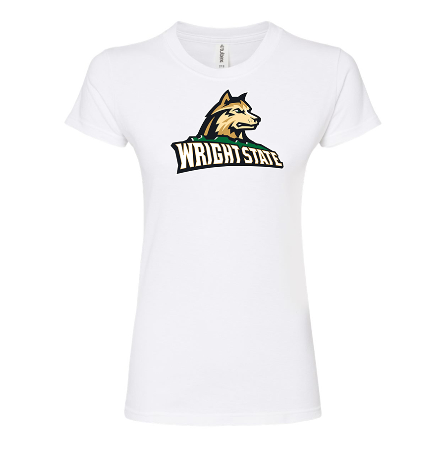 Women's Wright State Raiders Round Neck T-Shirt