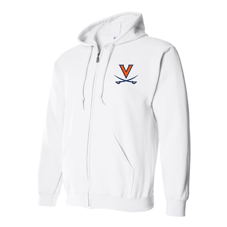 Men's Virginia Cavaliers Full Zip Hoodie