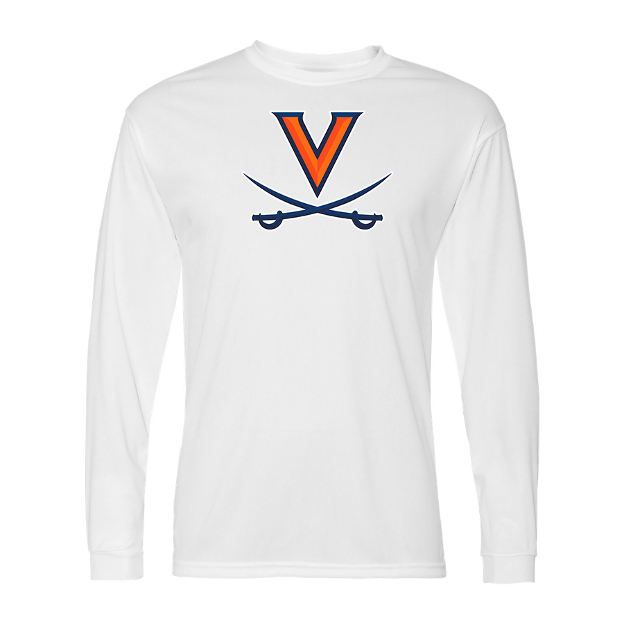 Men's Virginia Cavaliers Polyester Long Sleeve T-Shirt