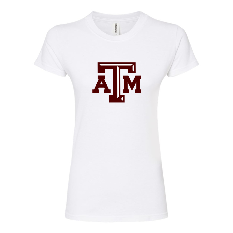 Women's Texas A&M Aggies Round Neck T-Shirt