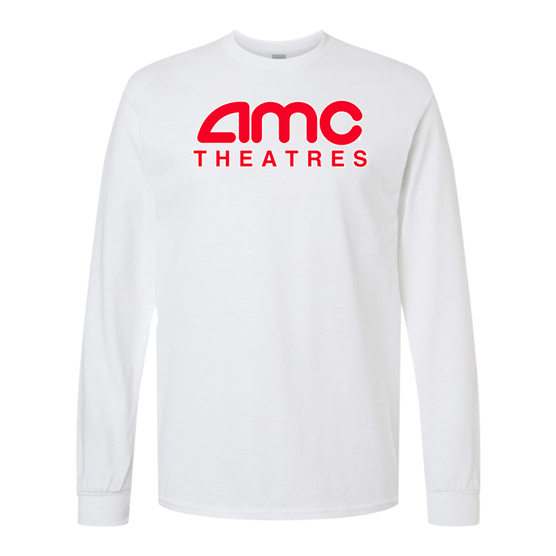 Men's Amc Theatres Gildan Heavy Cotton Long Sleeve T-Shirt