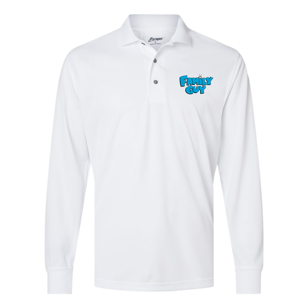 Men's Family Guy Paragon Prescott Long Sleeve Polo