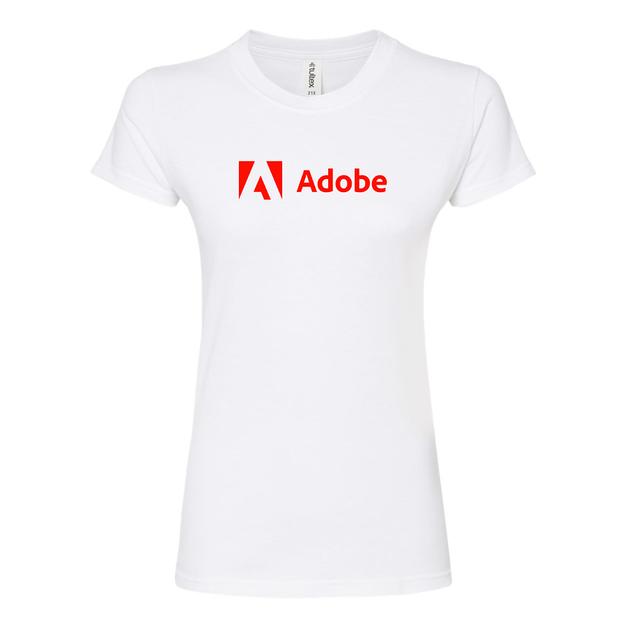 Women's Adobe Corporate   Round Neck T-Shirt