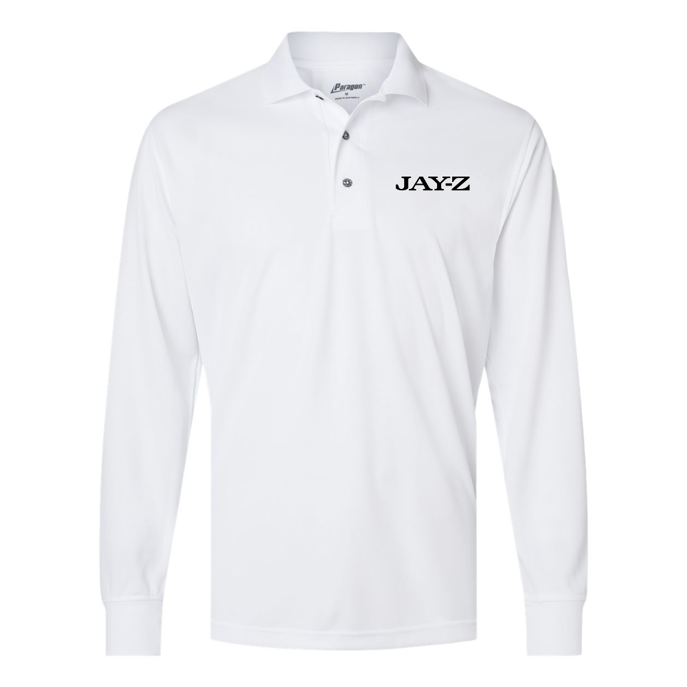 Men's Jay-Z Paragon Prescott Long Sleeve Polo