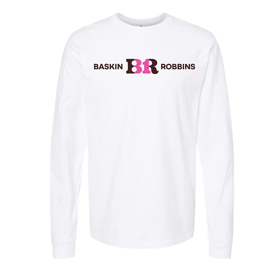 Men's Baskin Rоbbins Cotton Long Sleeve T-Shirt