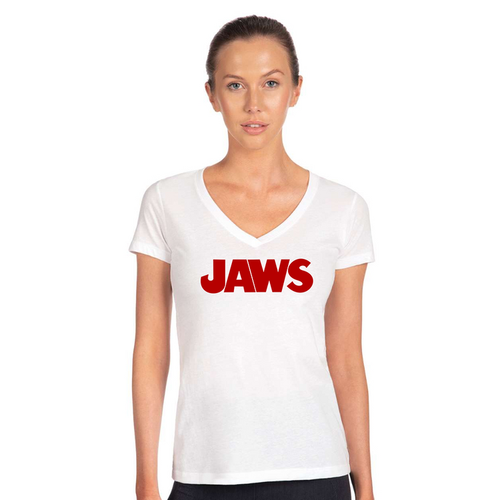 Women's Jaws Next Level Ideal V-Neck T-Shirt